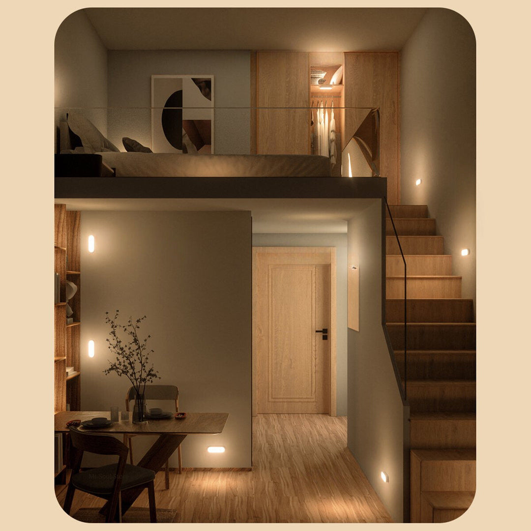 Trådløs Vegglampe med Bevegelsessensor for Moderne Interiør 5