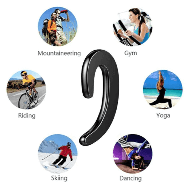 Trådløse Øretelefoner med Beinledning 7