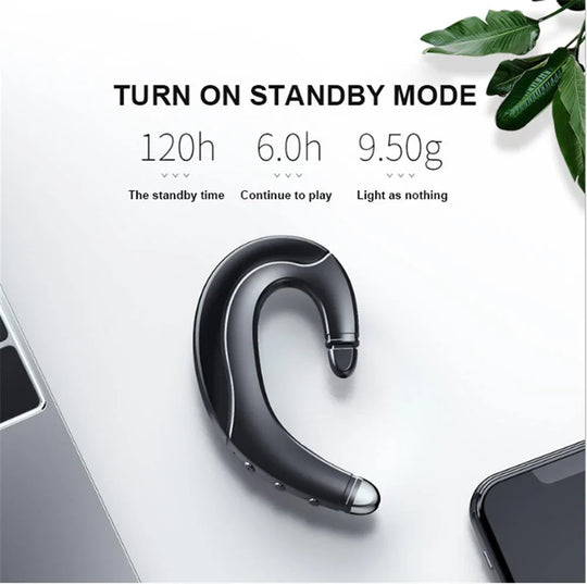 Trådløst Hodesett med Beinledningsteknologi 5