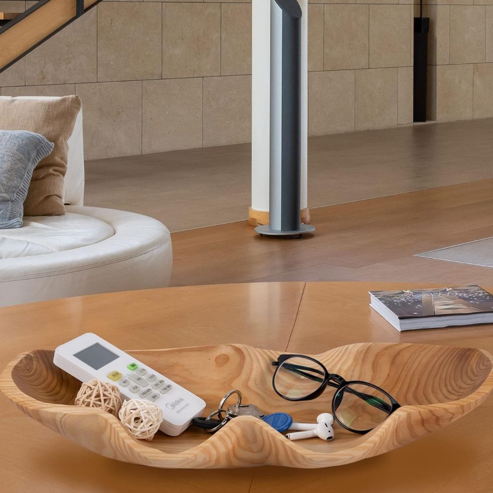 Trebrett med Buet Design for Servering 2