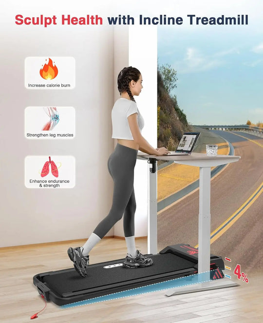 Tredemølle for hjemmebruk med sammenleggbar design 3