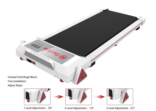 Tredemølle for hjemmebruk med sammenleggbar design 8