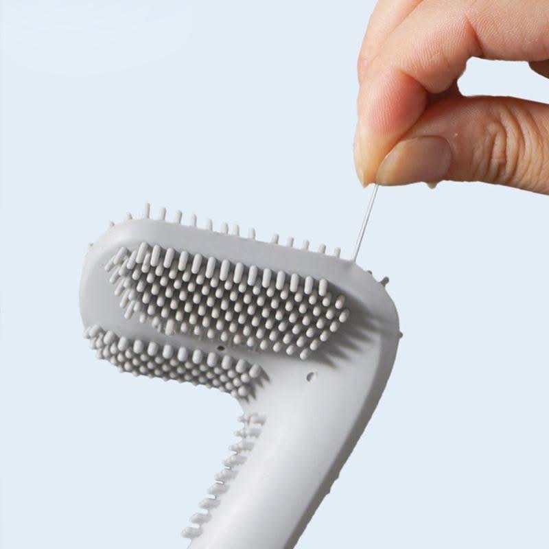 Trekantbørste for Bad Rengjøring Ergonomisk Design 2