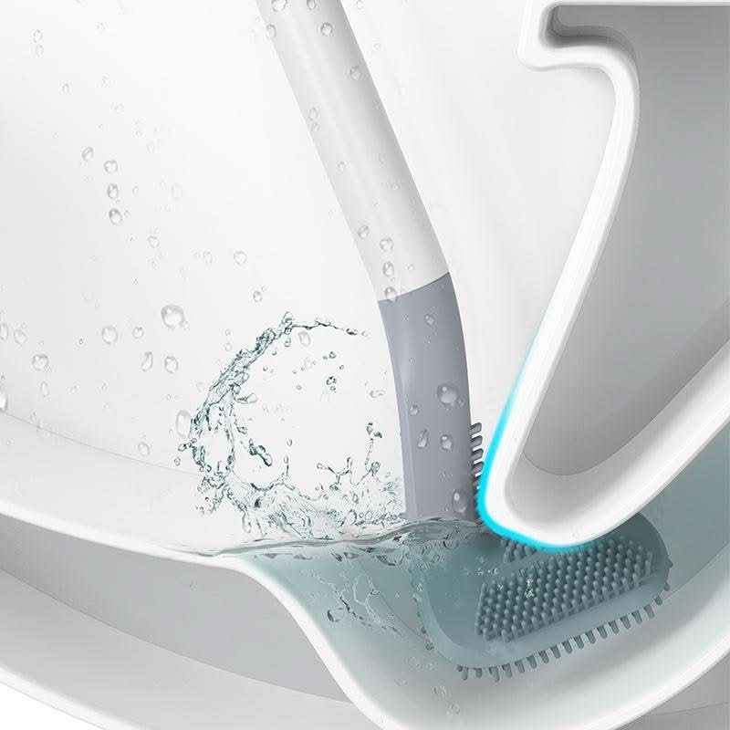 Trekantbørste for Bad Rengjøring Ergonomisk Design 4