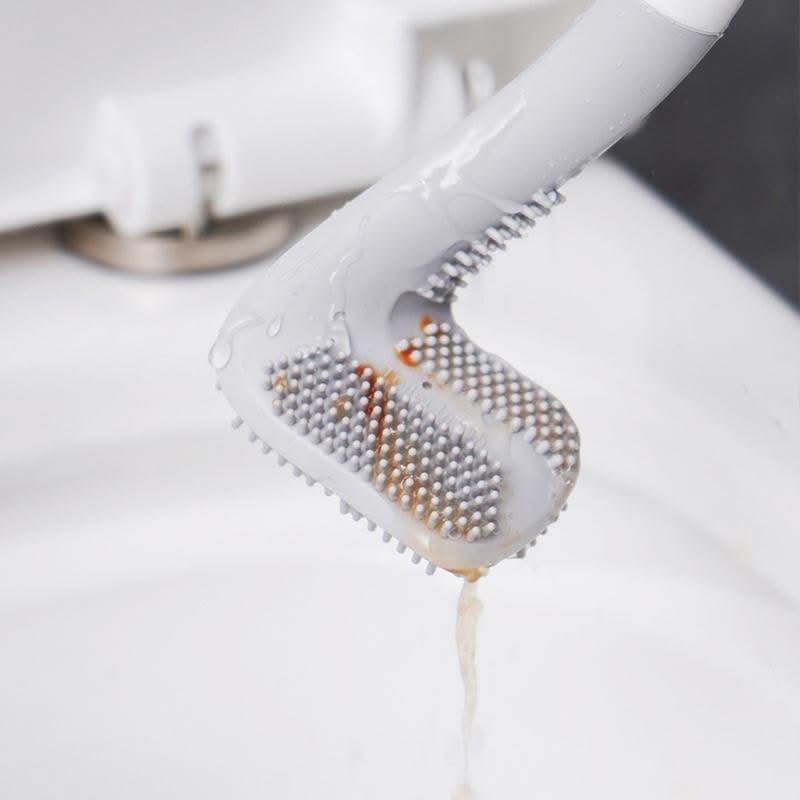 Trekantbørste for Bad Rengjøring Ergonomisk Design 8