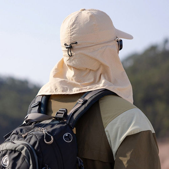 Truckerhatt med Nakkebeskyttelse for Utendørsbruk 2