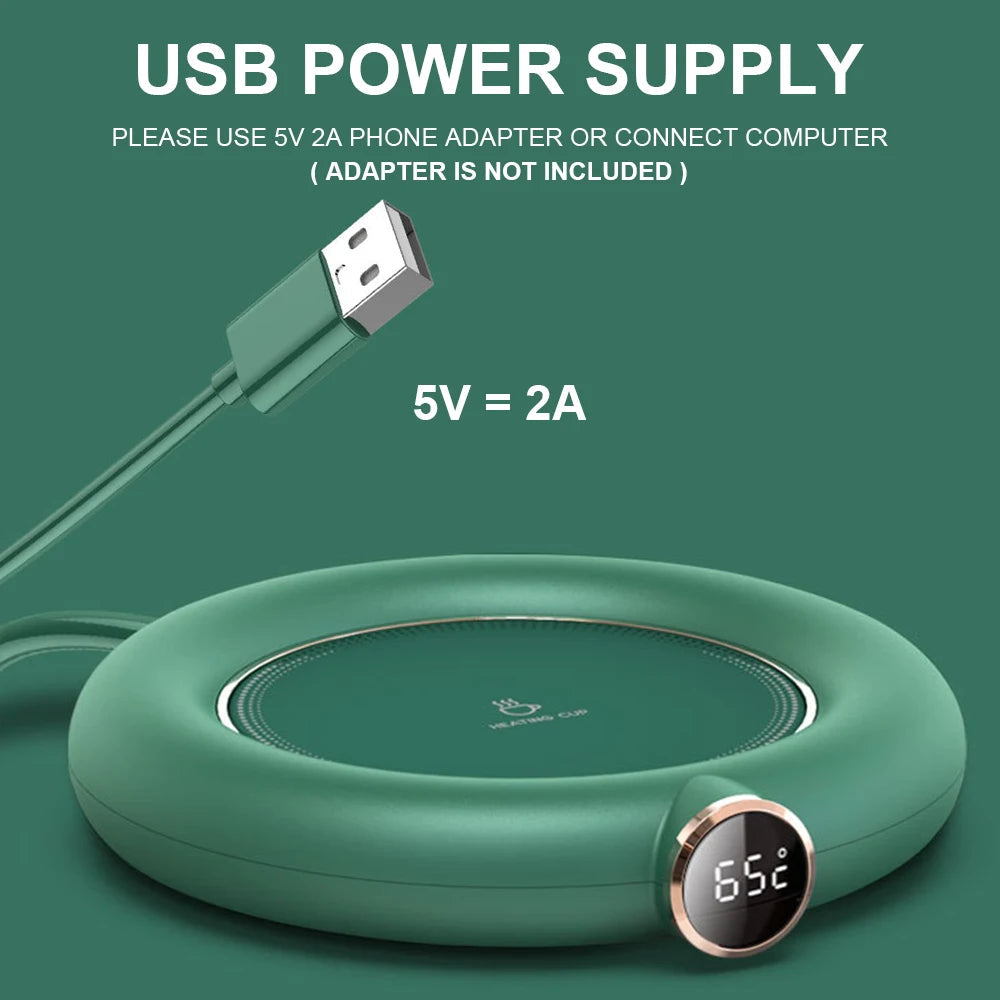 USB Kaffekoppvarmer Bærbar 7