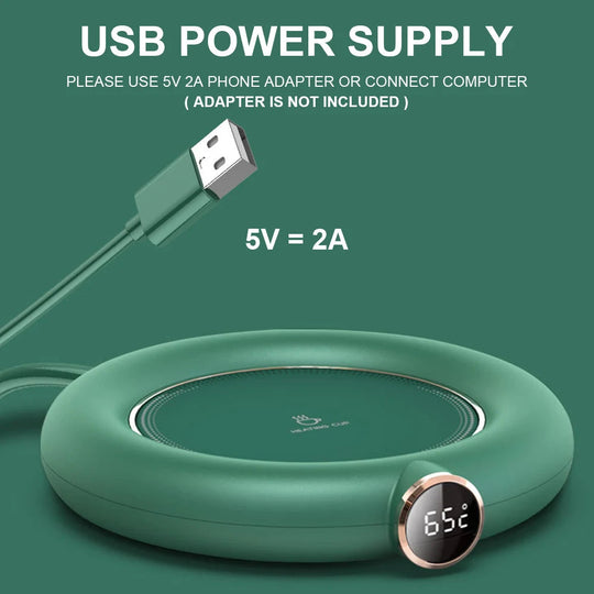 USB Kaffekoppvarmer Bærbar 7