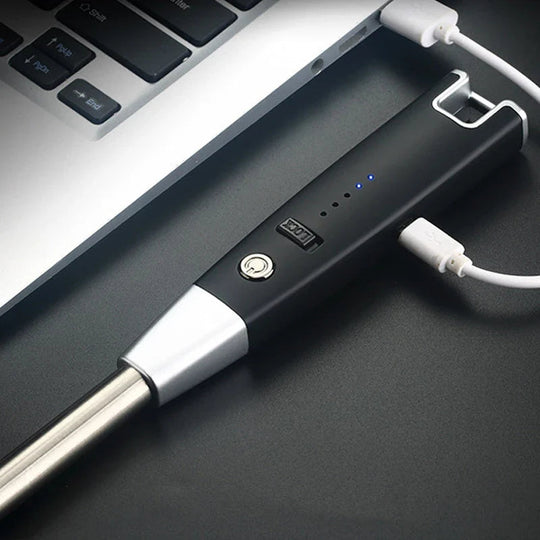 USB Oppladbar Elektrisk Lighter Vindtett For Utendørsbruk 1