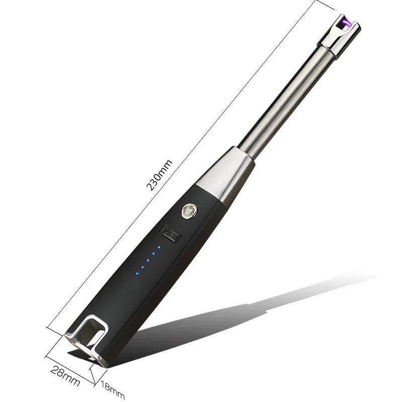 USB Oppladbar Elektrisk Lighter Vindtett For Utendørsbruk 2