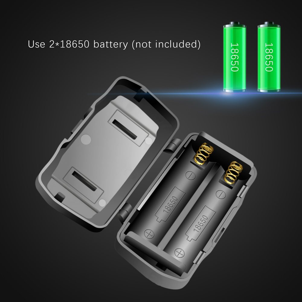 USB Oppladbar LED-hodelykt for Utendørsbruk 8