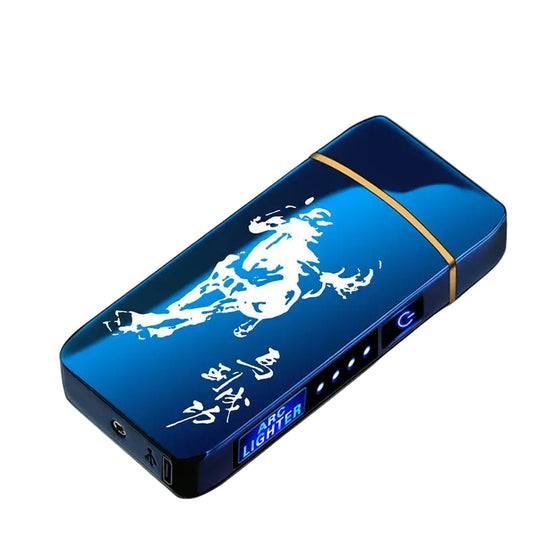 USB Oppladbar Plasmalighter – Vindbestandig Design 0
