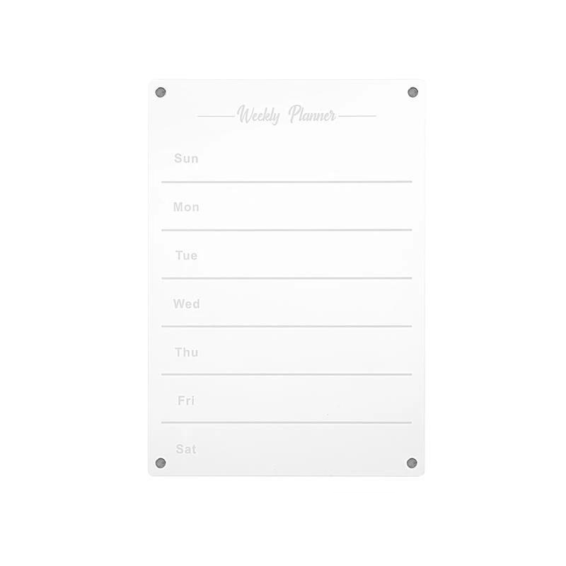 Ukentlig Kjøleskapsplanlegger for Familie 2