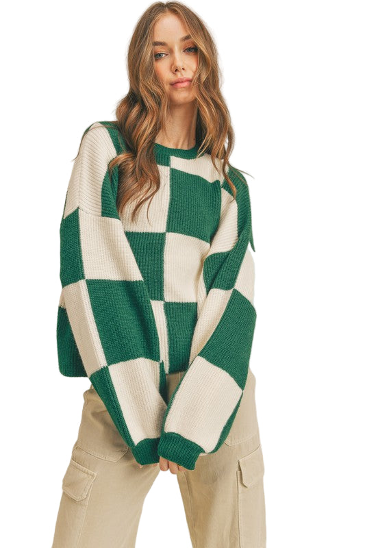 Ullgenser Herre Oversized Rutete Design 0