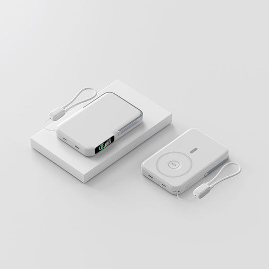 Ultralett Powerbank med LED-display og hurtiglading for menn og kvinner 4