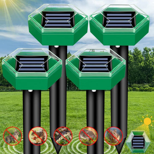 Ultrasonisk Føflekkrepellent 4-Pack 0