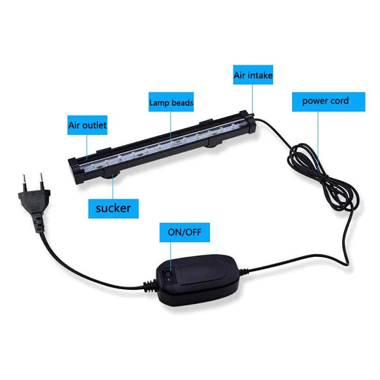 Undervanns LED Lampe til Akvarium med Fargeveksling 5