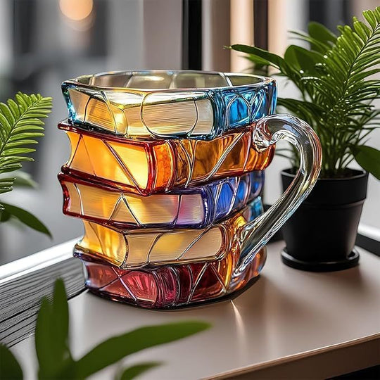 Unik Bokformet Kaffekopp for Bokelskere 1