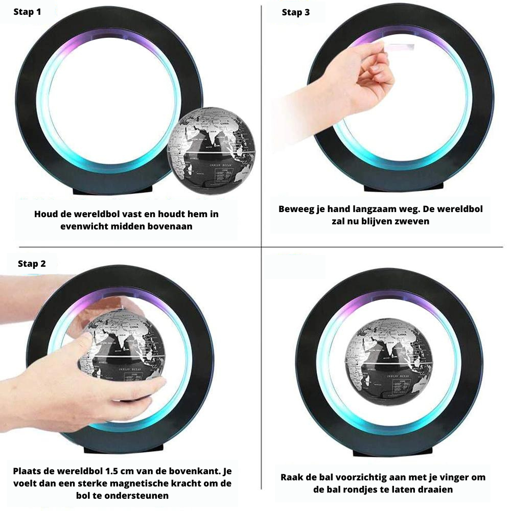 Unik Flytende Globe Lampe for Hjemmet 5