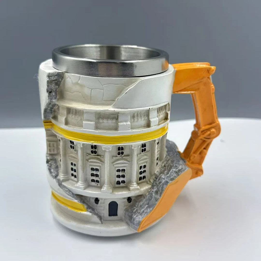 Unikt Krus med Byggekran Design for Kreative Håndverkere 2