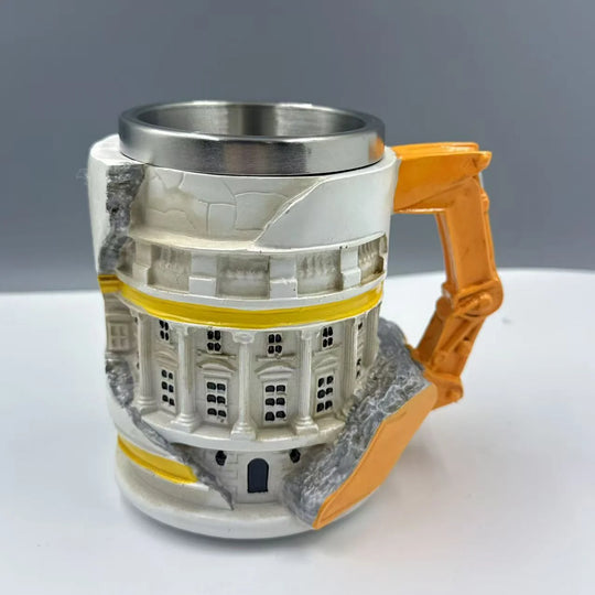 Unikt Krus med Byggekran Design for Kreative Håndverkere 2