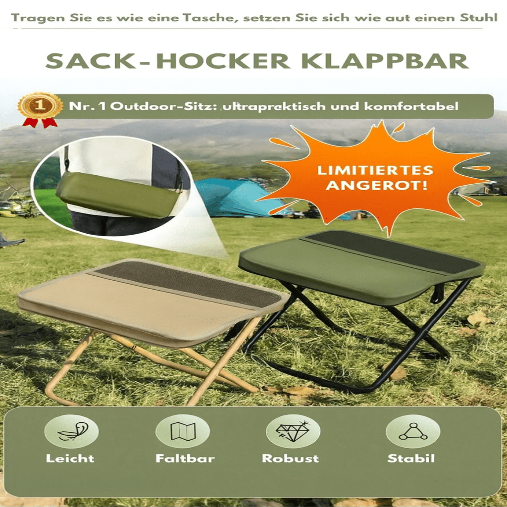 Unisex 2-i-1 Stolveske Sammenleggbar 5