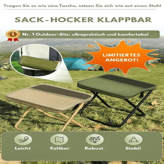 Unisex 2-i-1 Stolveske Sammenleggbar 5