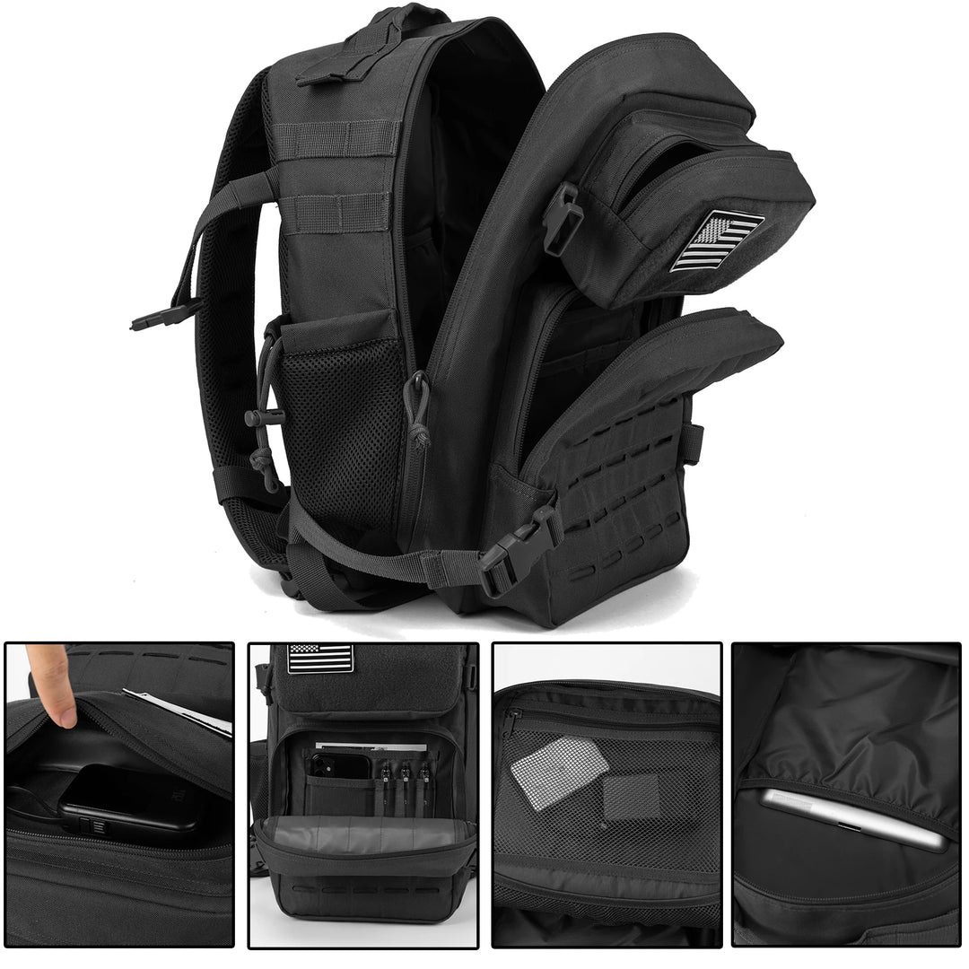 Unisex 25L Taktisk Ryggsekk for Utendørsbruk 5