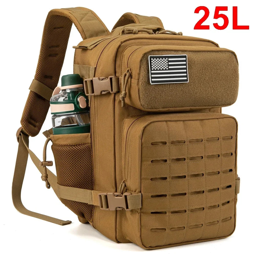 Unisex 25L Taktisk Ryggsekk for Utendørsbruk 9