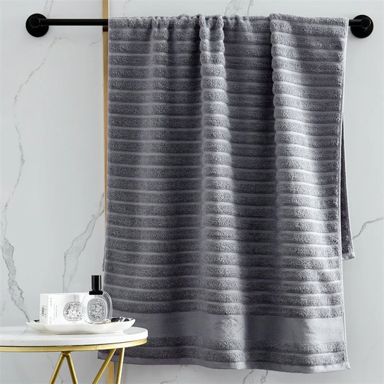 Unisex Badehåndkle med Ribbet Tekstur 7