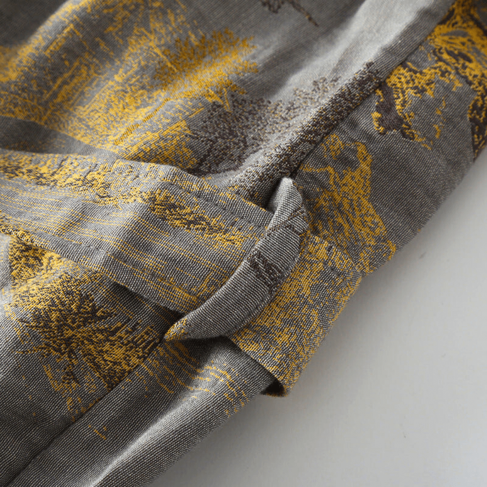 Unisex Badekåpe Kimono Retro Stil 4