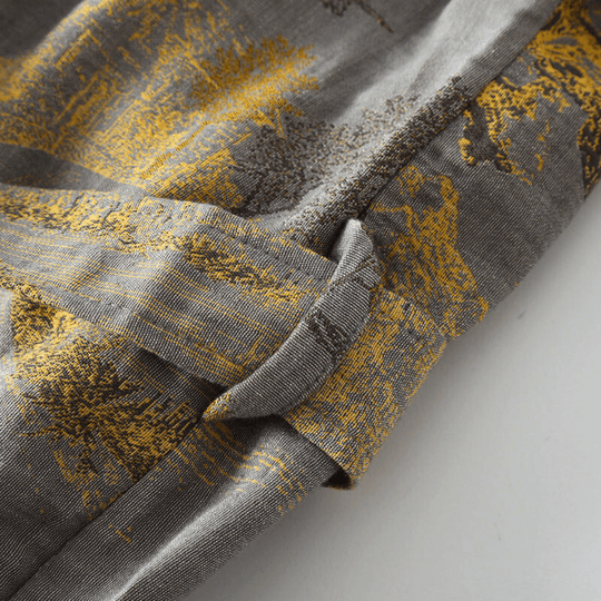 Unisex Badekåpe Kimono Retro Stil 4