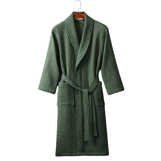 Unisex Badekåpe med Lommer i Klassisk Snitt 0