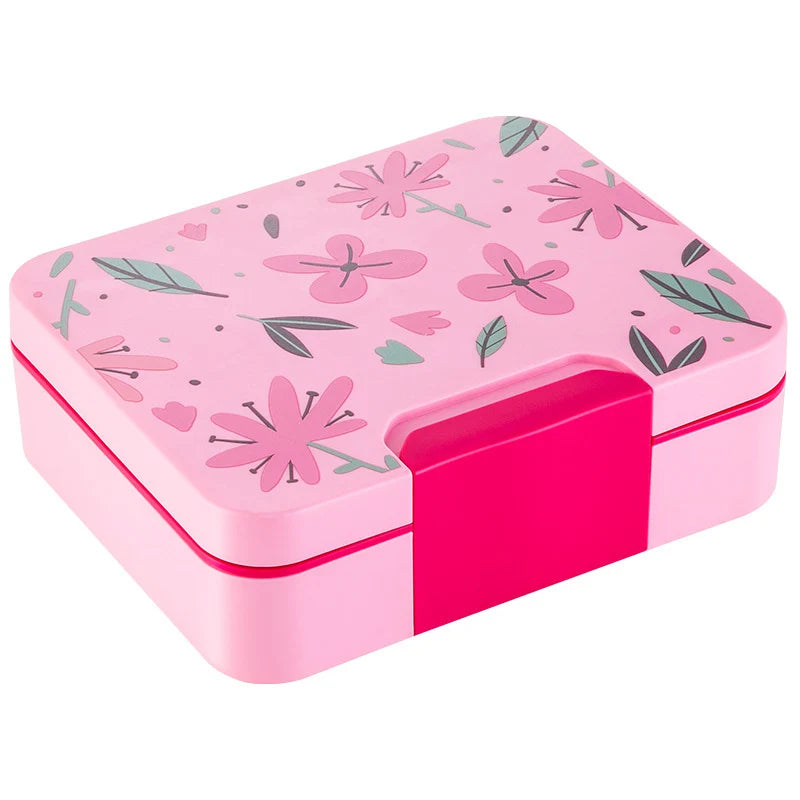 Unisex Bento-lunsjboks med Flere Rom og Fargerik Design 4