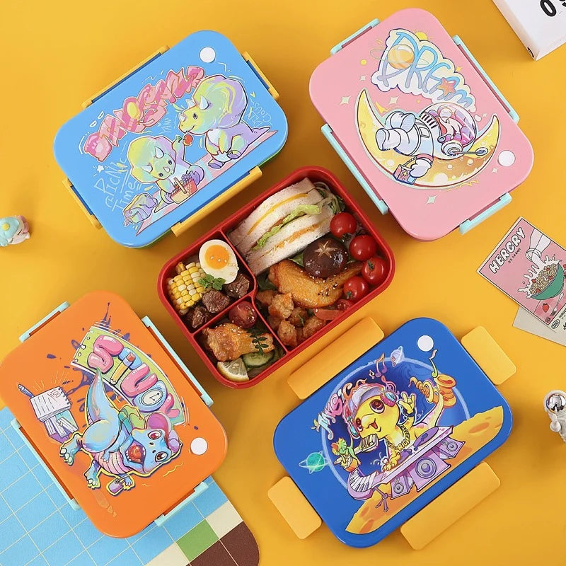 Unisex Bento-lunsjboks med figurdesign 3
