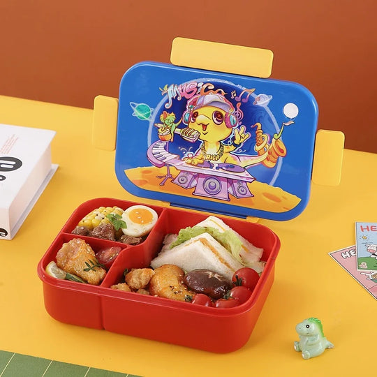 Unisex Bento-lunsjboks med figurdesign 4