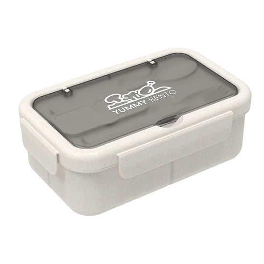 Unisex Bento-lunsjboks med lufttett forsegling og flerromsdesign 0
