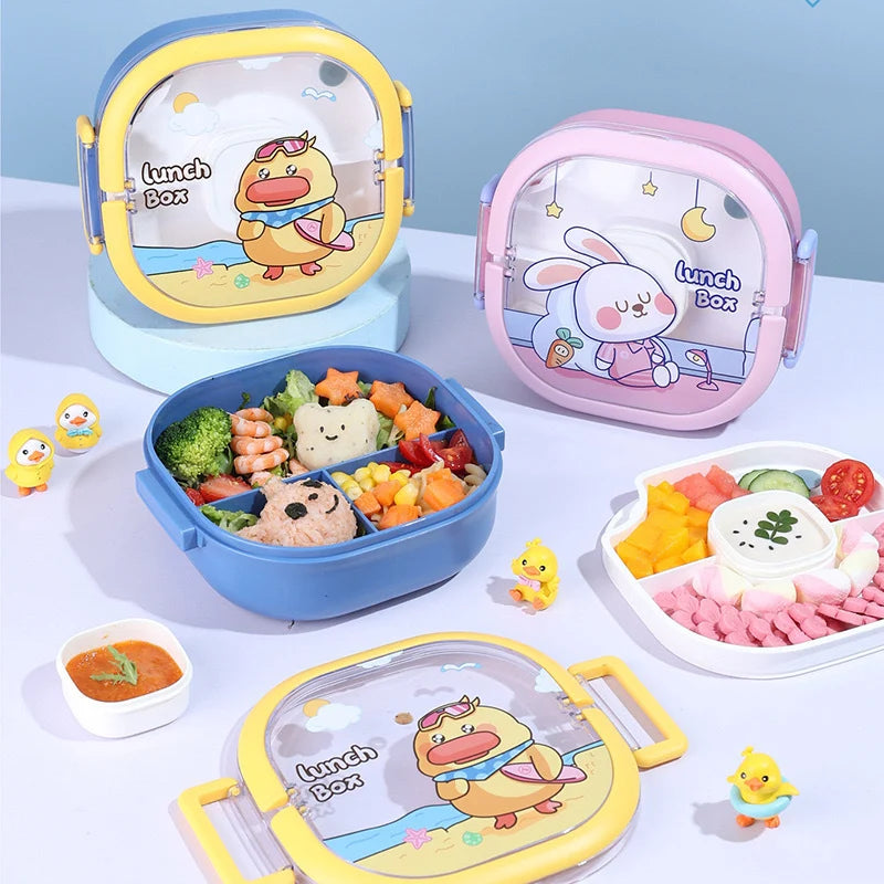 Unisex Bento-lunsjboks med tegneseriemotiv 1