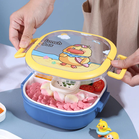 Unisex Bento-lunsjboks med tegneseriemotiv 3