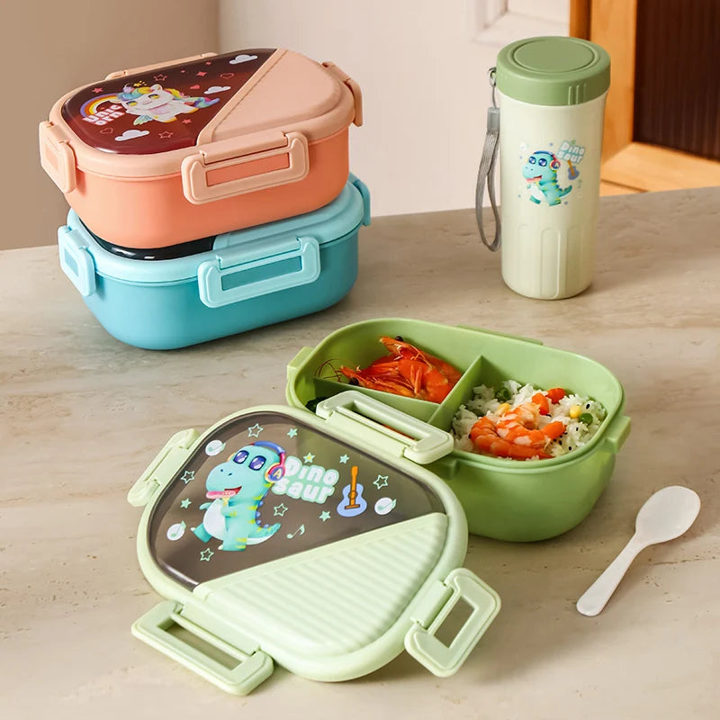 Unisex Bentoboks med flere seksjoner for måltidsforberedelse 1