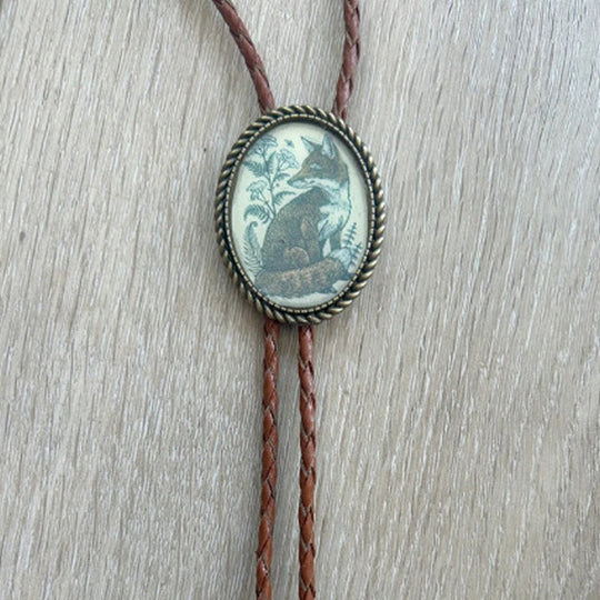 Unisex Bolo Tie med Frosk og Banjo Design 9