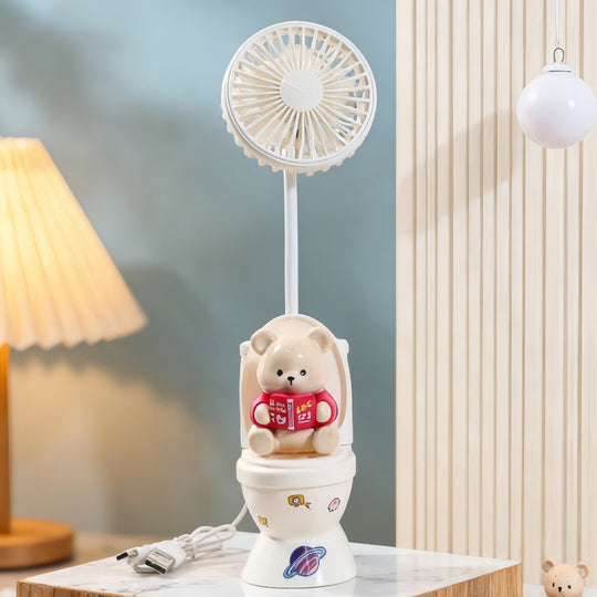 Unisex Bordvifte med Kreativt Bjørnemotiv og Justerbar Arm 6