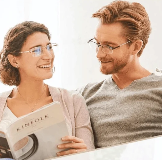 Unisex Briller Multifokale Linser Med Anti-Blått Lys Beskyttelse 5