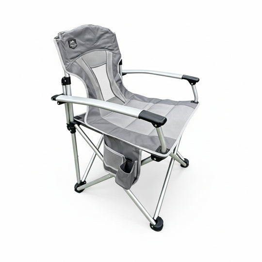 Unisex Campingstol Sammenleggbar med Ergonomisk Design 0