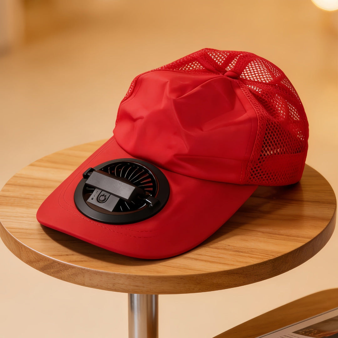 Unisex Caps med Integrert Vifte Trendy Design 1