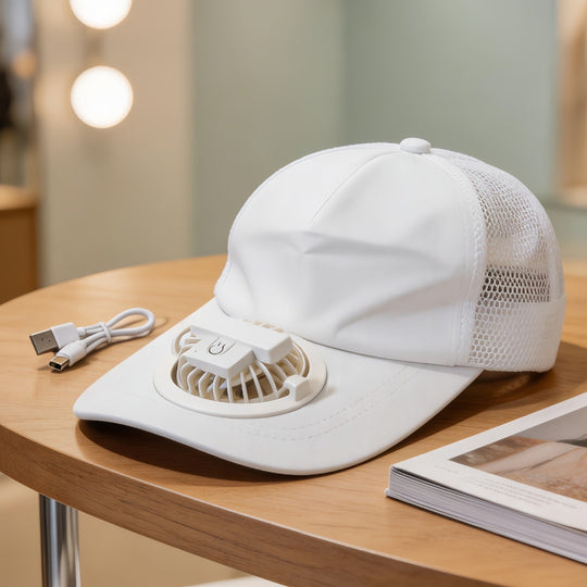 Unisex Caps med Integrert Vifte Trendy Design 5