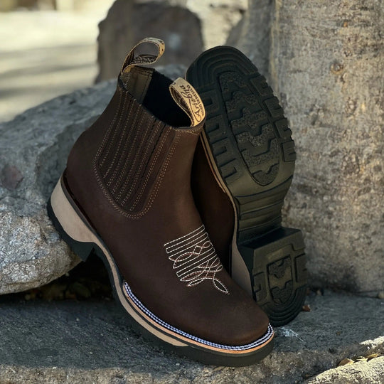 Unisex Cowboystøvler Klassisk Stil 3