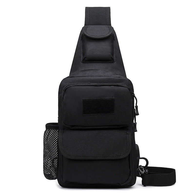 Unisex Crossbody Veske Multifunksjonell Design 0