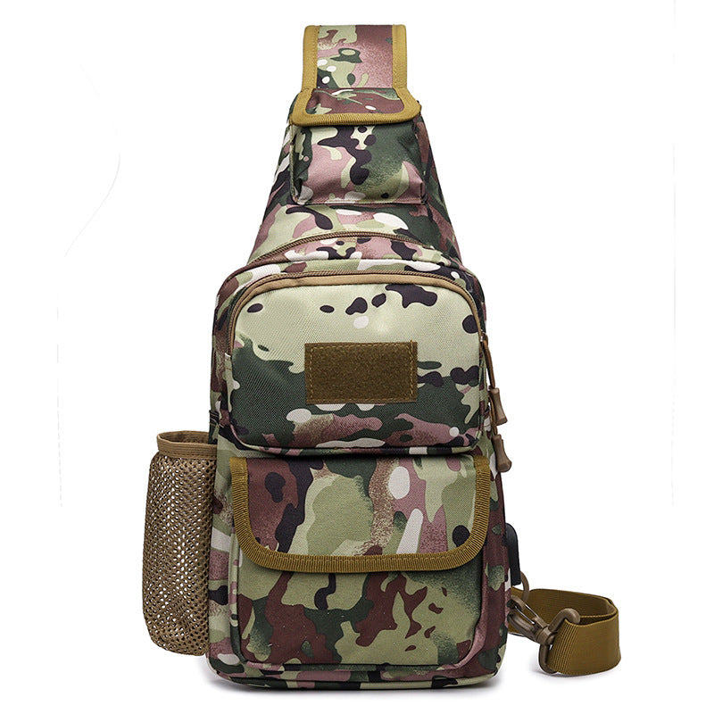Unisex Crossbody Veske Multifunksjonell Design 9