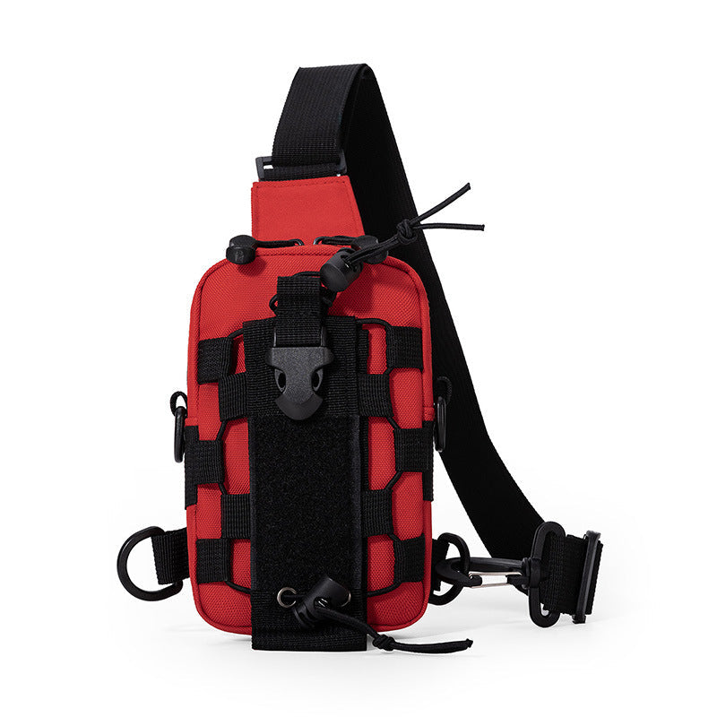 Unisex Crossbody Veske Taktisk Design Minimalistisk 3